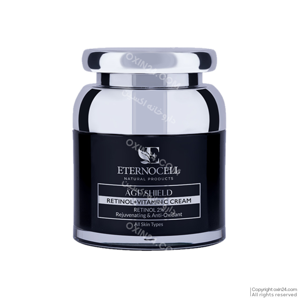 ژل کرم رتینول و ویتامین C اترنوسل 50 میلی لیتر